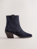 Navy Blue Suede