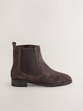 Chocolate Brown Suede