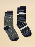 Khaki Fairisle