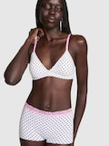 White Polka Dots
