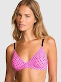 Sizzling Strawberry Pink Polka Dots