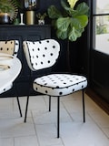 Monochrome Polka Noir