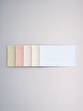 Pastel Pink/ Khaki Green/ Cream