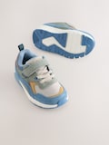 color block bleu