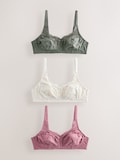 Green/Pink/Cream