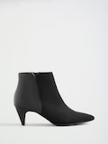 Black Faux Leather
