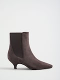 Grey Faux Suede
