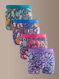 Bright Blue/Pink Tropical Animals Comfort Soft