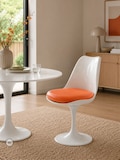 Orange Faux Leather