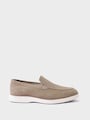 Crew Clothing Brown Suede Leather 100% Cotton Loafers