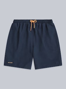 כחול  - Animal מכנסי גלישה קצרים מבד באפקט ייבוש מהיר לגברים, דגם Deep Dive