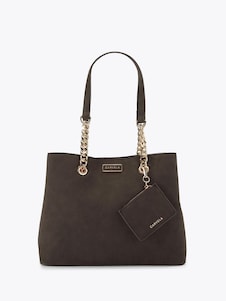 Carvela Brown Suede Cammie 3 Bag