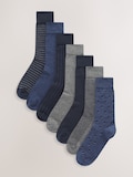 Navy Blue/Grey Pattern