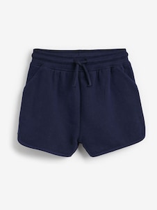 Next Navy Jersey Shorts (3-16yrs)