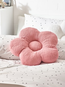 Next כרית נוי בדוגמת חרציות עם מרקם, %100 כותנה