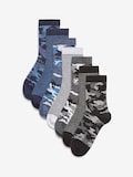 Blue Camouflage/Stripes