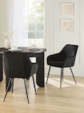 Soft Velvet Black Black Leg