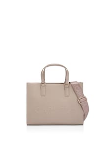 Carvela Nude Medium Large Frame Tote Bag