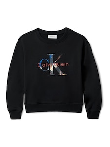 שחור - סווטשירט עם לוגו של Calvin Klein