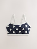 Navy Polka Dot