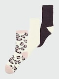 Chocolate Brown and Cream Leopard Print