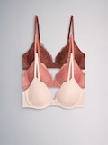 Rust Brown/ Blush Pink