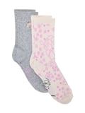 Grey/Floral Print