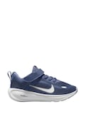 Navy Blue and White