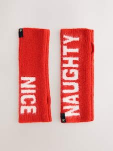 Rockett St George Red Naughty & Nice Handwarmers