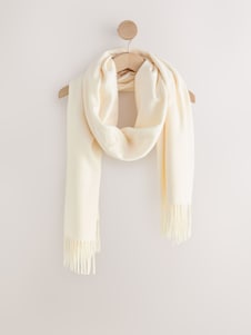 Next Cream Midweight Scarf