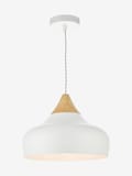 Matt White Natural Wood
