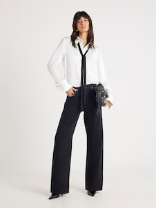 ג'ינס בגזרה גבוהה וישרה של River Island