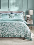 Teal Blue Ava Floral