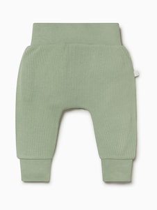 ירוק - MORI Comfy Ribbed Joggers