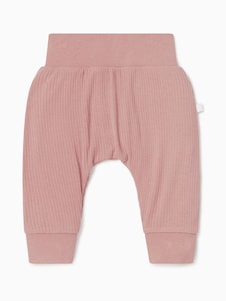 ורוד - MORI Comfy Ribbed Joggers