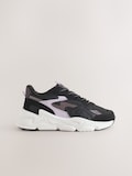 Black/Lilac