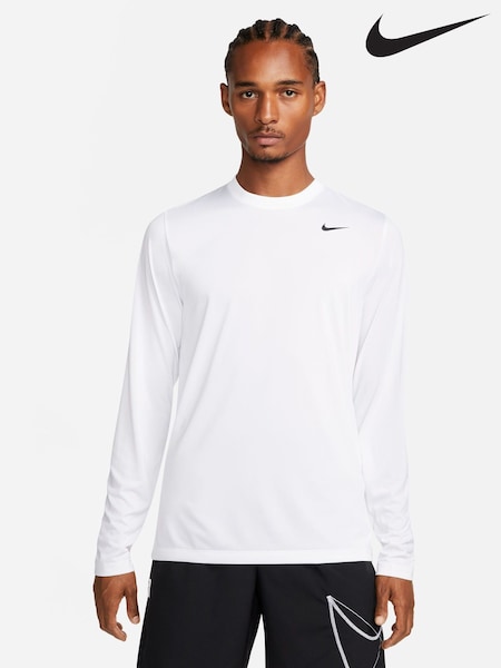 Nike White Dri-FIT Legend Training T-Shirt (100641) | £0