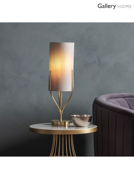 Gallery Home Brass Nanaimo Table Lamp (100675) | £109