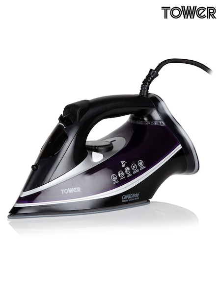 Tower Purple 3100W Ceraglide Iron (102398) | £30
