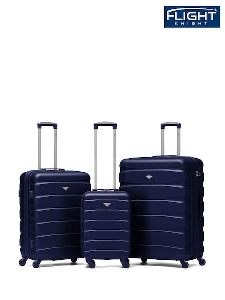 Flight Knight Hardcase Large Check in Suitcases and Cabin Case Set of 3 (103628) | £150