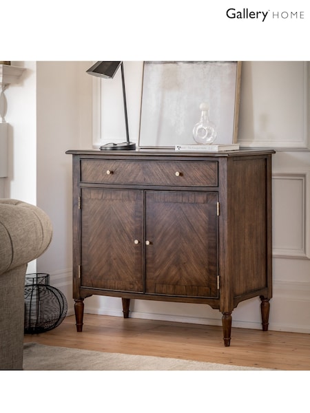 Gallery Home Brown Maddy 2 Door/1 Drawer Sideboard (103905) | £939
