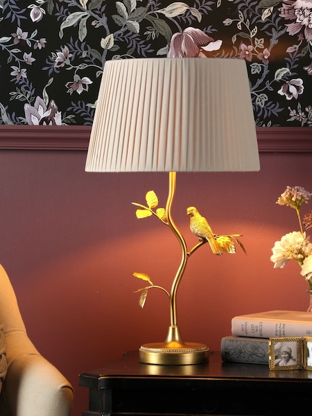 Laura Ashley Brass Egelton Table Lamp (106428) | £95