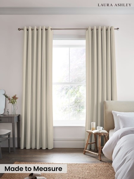 Laura Ashley Brushed Cotton Made To Measure Curtains