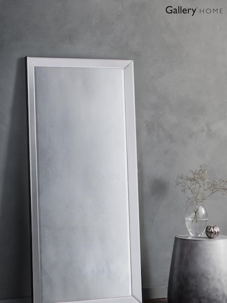 Gallery Home Silver Billingham Leaner Mirror (109633) | £200