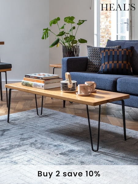 HEAL'S Oak Brunel Coffee Table/TV Stand (110831) | £380