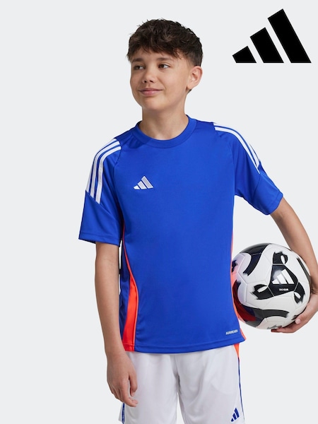 adidas Blue Tiro 24 Jersey (110844) | £13