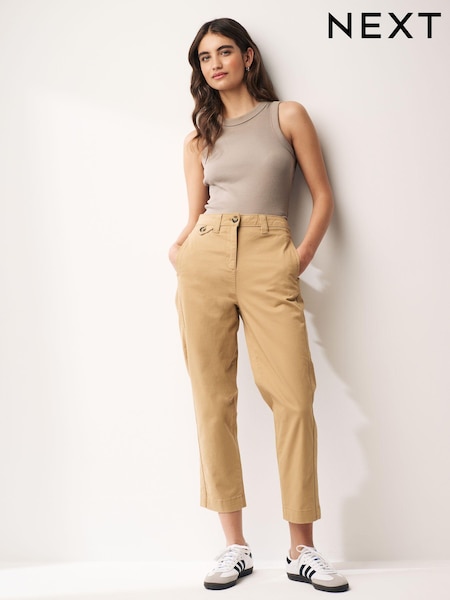 Neutral Tan Brown Chino Trousers (111041) | £24
