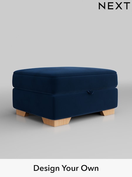 Plush Velvet Easy Clean/Navy Blue Clayton (111065) | £499