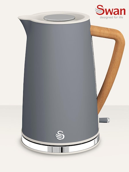 Swan Grey Nordic Cordless Kettle (111310) | £55
