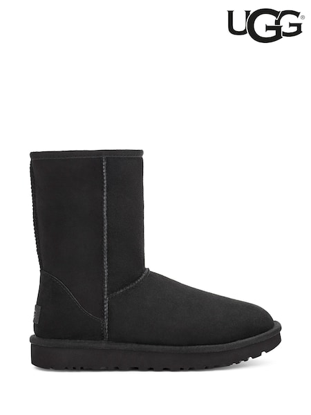 UGG Black Classic Short II Boots (111601) | £185
